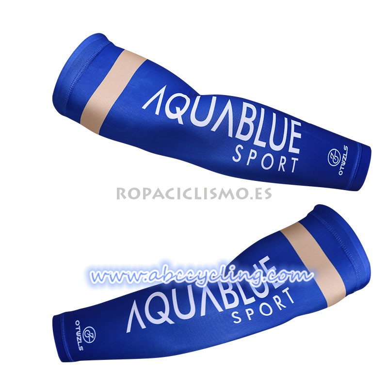 2018 Aqua Azul Sport Manguitos Ciclismo